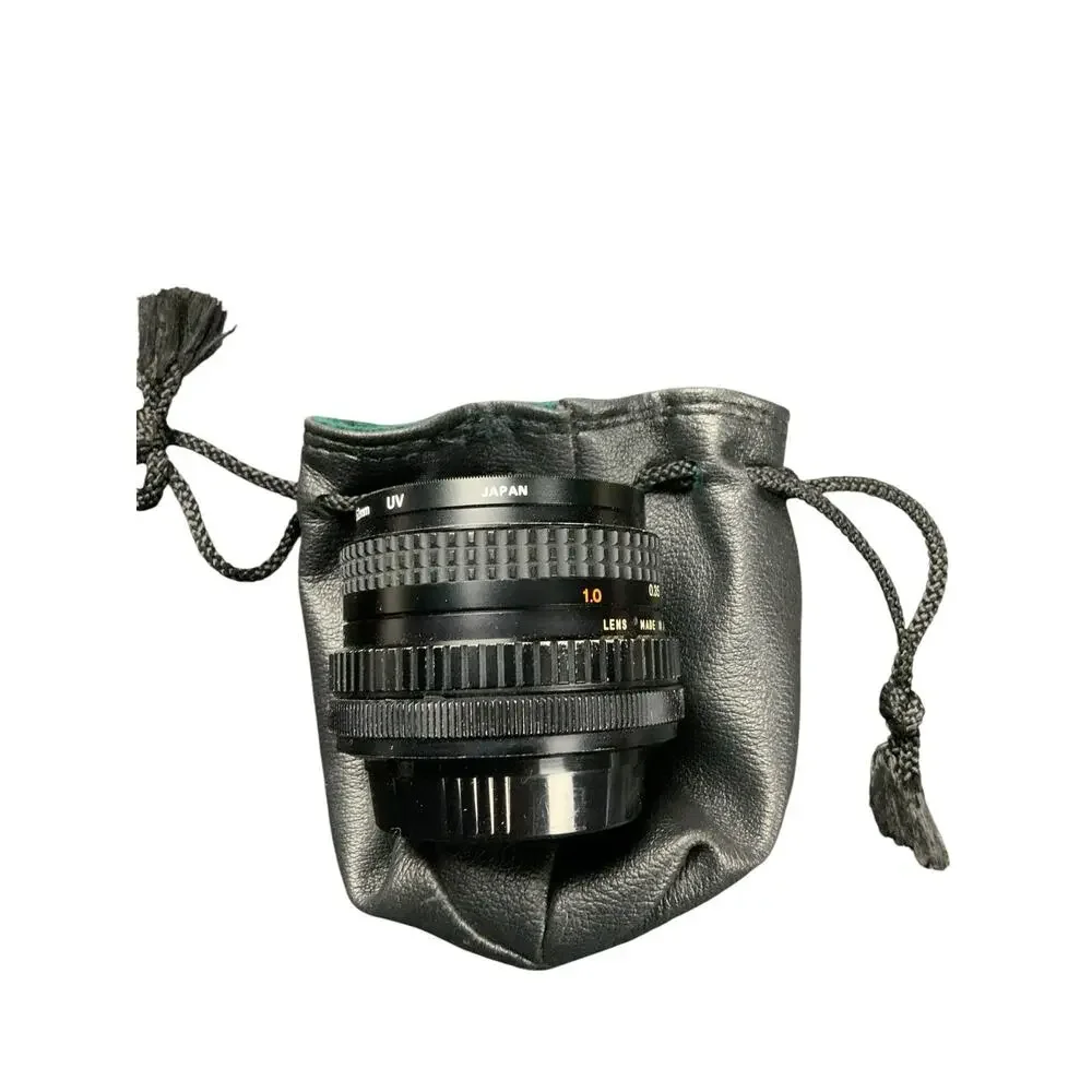 Tokina EL 28mm f/2.8 Lens Canon FD Mount Japan w/ Quantaray 52mm UV Filter
